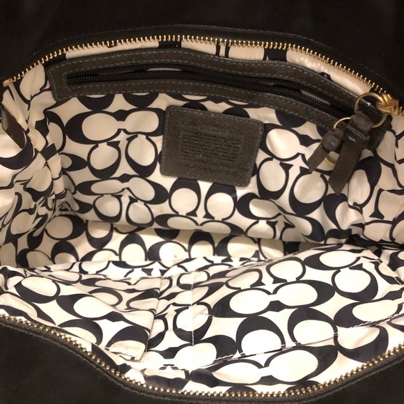 Coach Hamptons Weekend Black Tote Bag - Picture 9 of 9